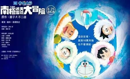 哆啦a梦大雄的南极冰冰凉大冒险：冰雪世界中的奇幻之旅，冒险探索极地秘境