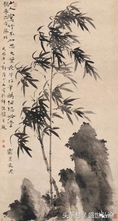 (《墨竹》)墨竹三部曲：流光溢彩，传承无穷，书写千年的辉煌历史