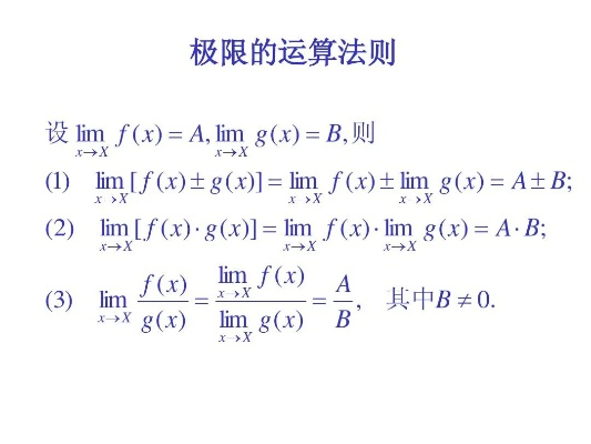 (指数型极限运算法则)揭秘指数型极限公式:探索数学世界中的极限理论及应用技巧