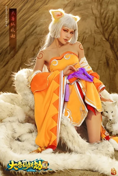 重现古风韵味,九州战魂祝融夫人cos玩家精彩演绎,感受唯美东方魔幻世界